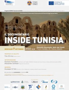Presentazione del documentario “Inside Tunisia” - 07/09/2022, ore 18.30 – Castello Baronale di Acerra (NA) @ Castello Baronale di Acerra